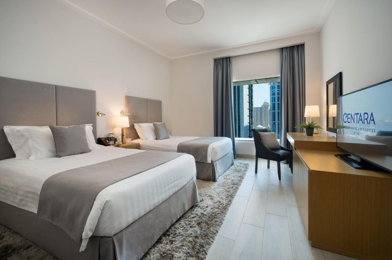 โรงแรมเซ็นทารา และเรสซิเดนซ์ เวสต์เบย์ โดฮา ภายนอก รูปภาพ Deluxe room